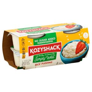 Kozy Shack - no Sugar Added 4pk Rice Pudding