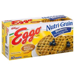 kellogg's - Nutrigrain Blueberry Waffles