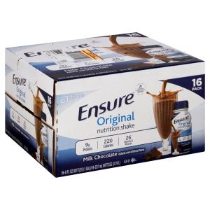 Ensure - Nutrition Shake Chocolate 16ct