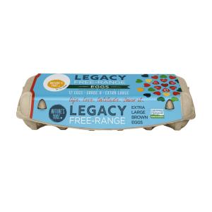 nature's Yoke - ny Legacy Free Range Xlg Brown Eggs