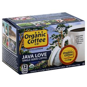 the Organic Coffee co. - One Cup Java Love