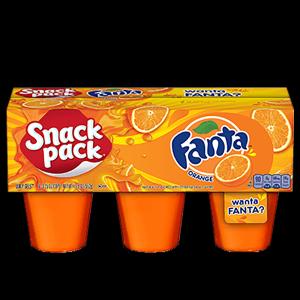 Snack Pack - Orange Fanta Gelatin