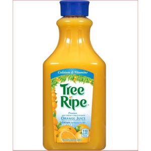 Tree Ripe - Orange Juice W Calcium Vitamins