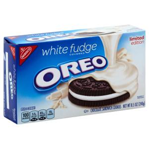 Nabisco - Oreo White Fudge Covered