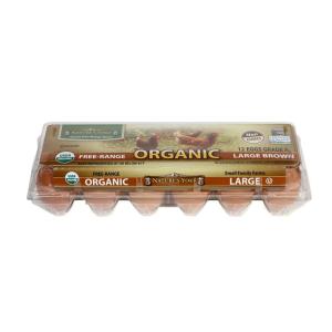 nature's Yoke - Org Free Range Lrg Brown Eggs