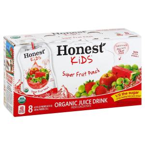 Honest Kids - Org Kids Super Frt Punch 8pk