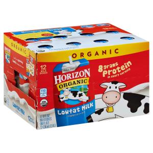 Horizon - Organic Aseptic Plain Milk 12p