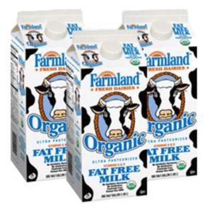 Farmland Fresh Dairies - Organic Fat Free Milk