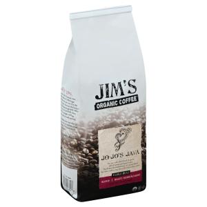 jim's Organic Coffee - Organic Java Whole Bean