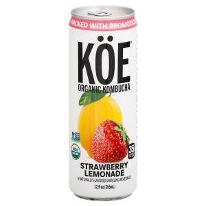 Koe - Organic Kombucha Strawbry Lemonade