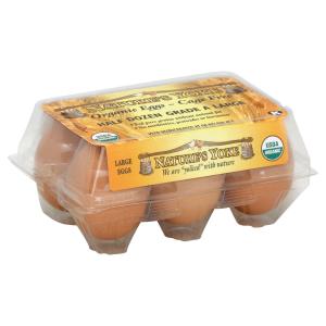 nature's Yoke - Organic Large Brown Eggs 6pk