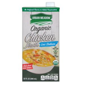 Urban Meadow Green - Organic Low Sod Chicken Broth