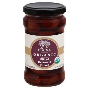 Divina - Organic Pitted Kalamata Olives