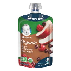 Gerber - Organic Pouch Apple Raspberry Acai