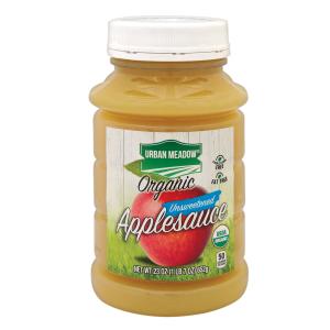 Urban Meadow Green - Organic Unsweetened Applesce