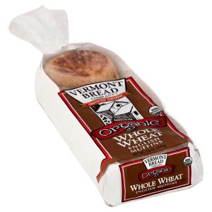 Vermont Bread - Organic Wheat English Muffins