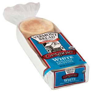 Vermont Bread - Organic White English Muffins