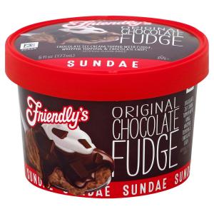 friendly's - Orig Choc Fdg Sundae Cup