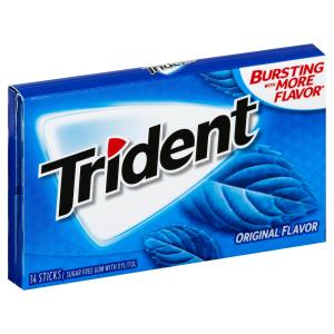 Trident - Original Flavor Sugar Free Chewing Gum