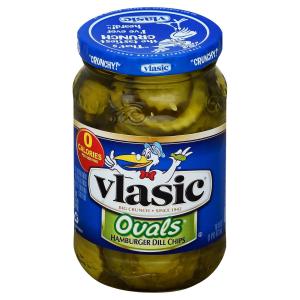 Vlasic - Oval Hamburger Dill Chips