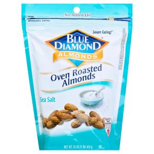 Blue Diamond Almonds - Oven Rstd Almonds Sea Salt