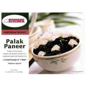 Palak Paneer W Rice