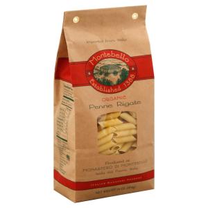 Montebello - Organic Penne Rigate Pasta