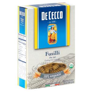 Dececco - Pasta Fusilli Org