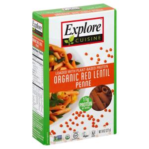 Explore Cuisine - Red Lentil Penne