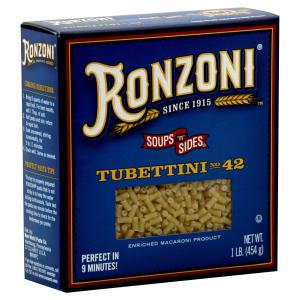 Ronzoni - Pasta Tubettini