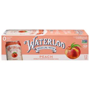 Waterloo - Peach Sparkling Water