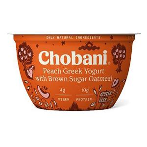 Chobani - Peach Brown Sugar Oatmeal Greek Yogurt