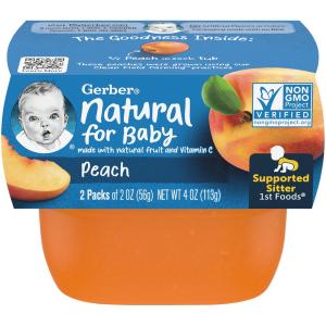 Gerber - Peaches 2pk