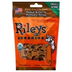 Riley's Organics - Peanut Butter Molasses Small Dog Treats