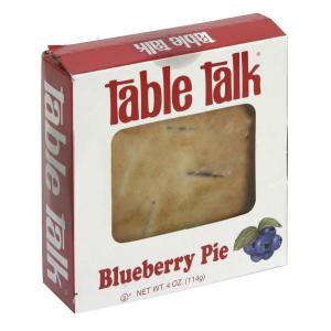 Table Talk - Pie 4 Blueberry