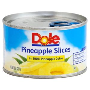 Dole - Pineapple Sliced in Juice