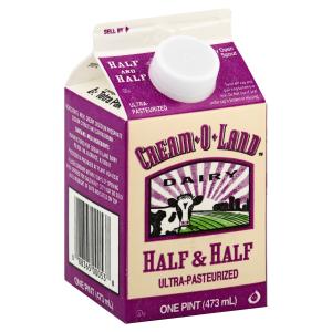 Cream-o-land - Pint Half Half