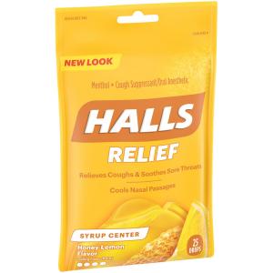 Halls - Plus Cgh Drps Hny Lmn