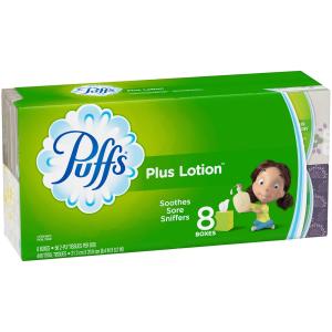 Puffs - Plus Lotion Facial Tissue 8pk