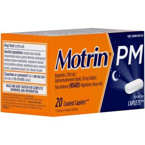 Motrin - pm 20ct Caplets