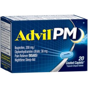 Advil - Ibuprofen pm Caplets