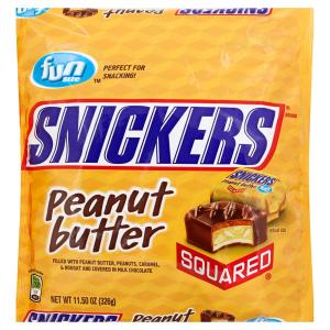 Snickers - Crunchy Peanut Butter Fun Size Squares