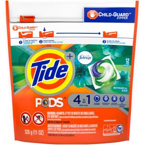 Tide - Pods Febrz Botnical Rain 12ld