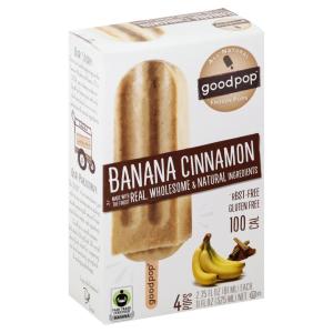 Goodpops - Pop 4ct Bananna Cnnmn