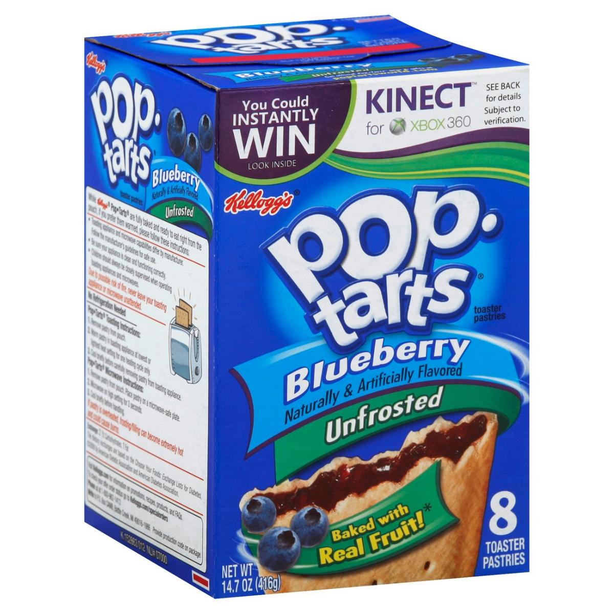POP TART BLUEBERRY 8PK