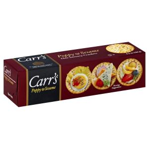 carr's - Poppy Sesame Crackers