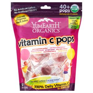 Yumearth - Pops Vit C Fmly Bag