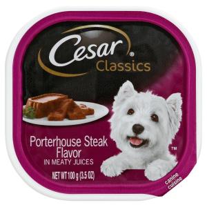 Cesar - Porterhouse Steak Flavor Dog Food