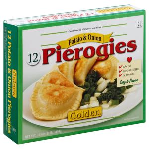 Golden - Potato Onion Pierogies