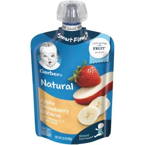 Gerber - Pouches Apple Strwbry Banana